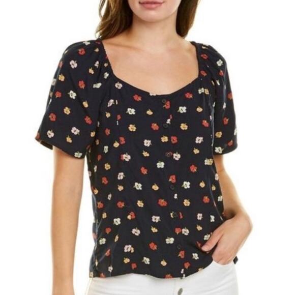 Madewell Ember Floral Button Down Blouse
Top Smocked Back Size small - Picture 1 of 7